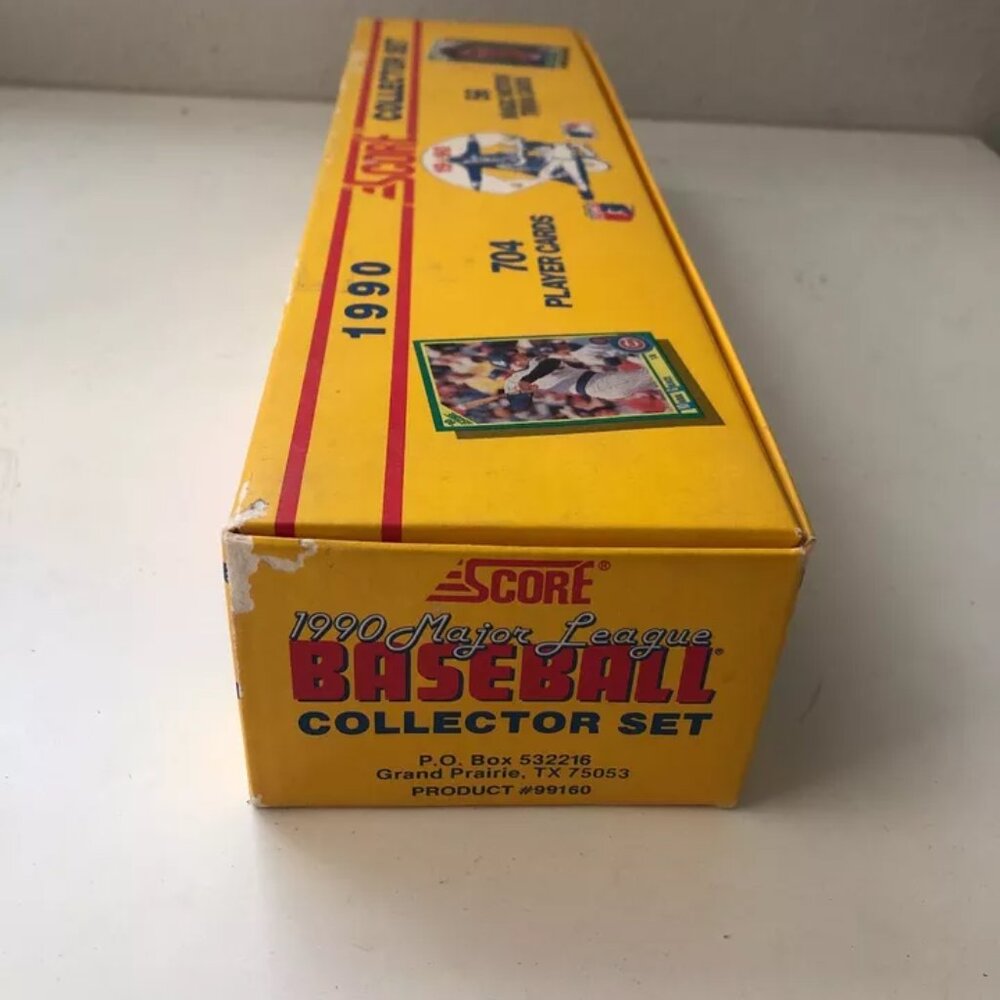 1990 Score Baseball Card Set including Magic Motion Trivia Cards Clean in Box - Picture 3 of 7